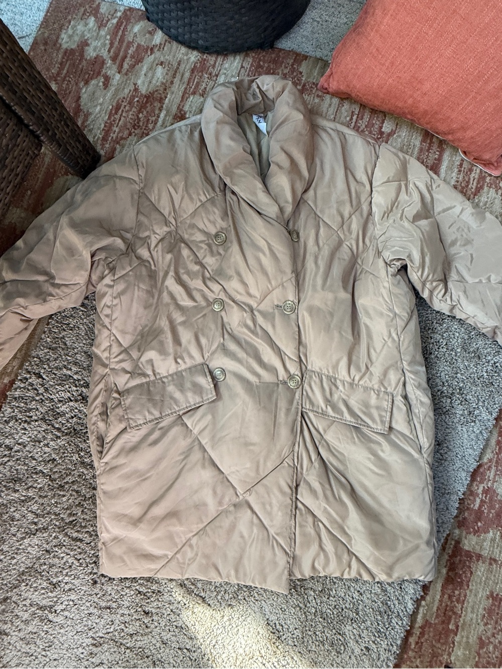 Free People PUFFA Oversized Quilted Puffer Coat! NWOT - Picture 2 of 10